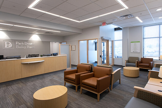 Park Dental Bailey Road Lobby