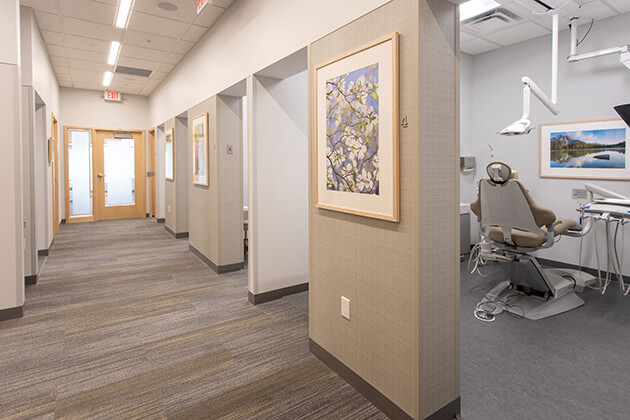 Park Dental Bailey Road Hallway