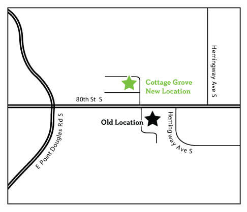 Cottage Grove Map